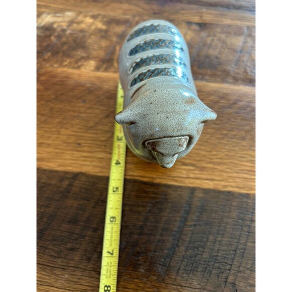 Vintage Pottery Stoneware Sheep Figurine Decorative Collectible - Picture 8 of 9